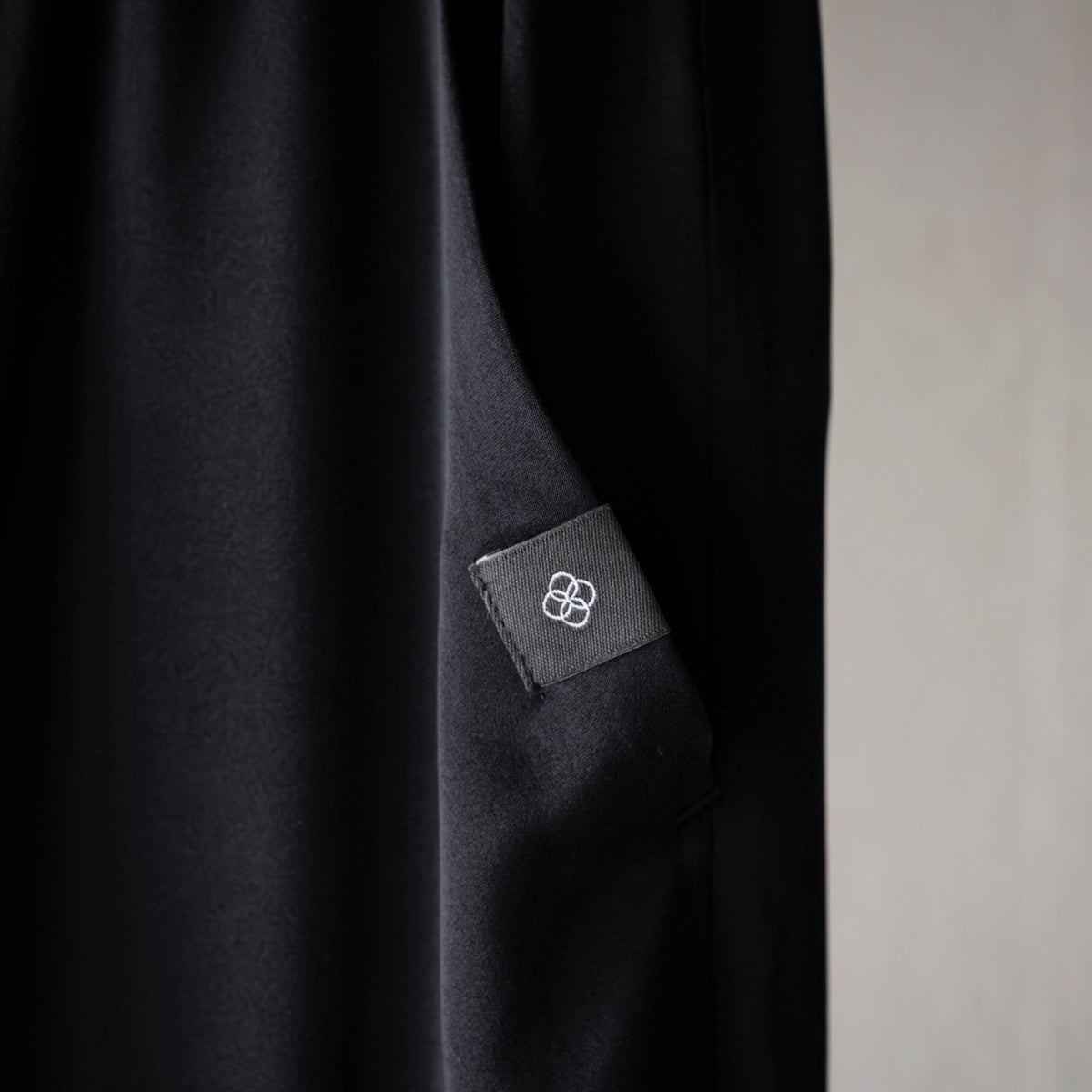 Silk Pajamas | Long Pants - Black