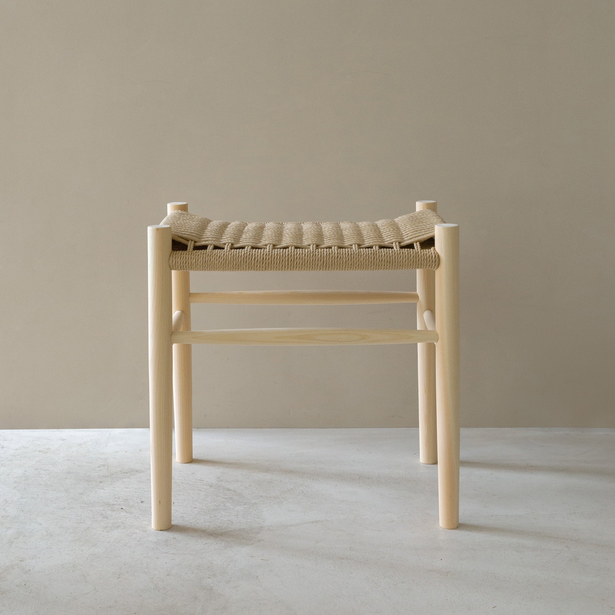 Paper Cord Regular Stool - Complete
