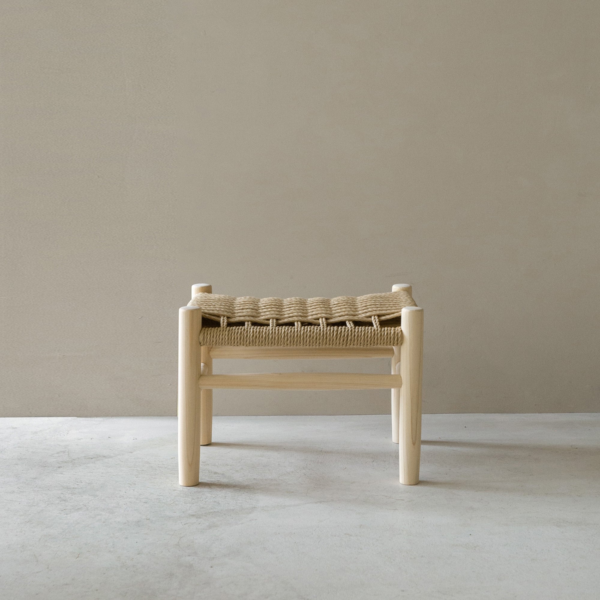 Paper Cord Mini Stool - Complete
