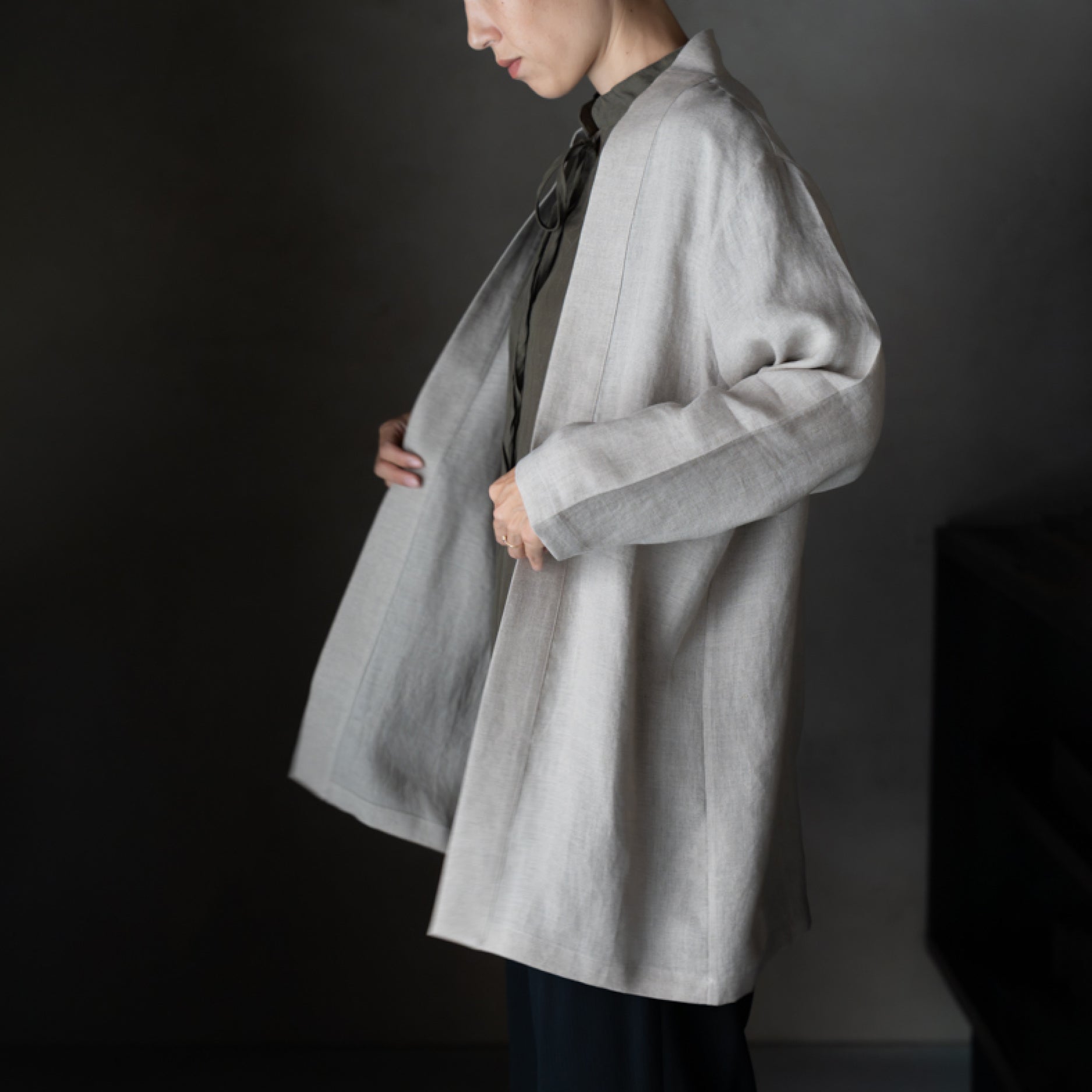 Linen Haori - Natural