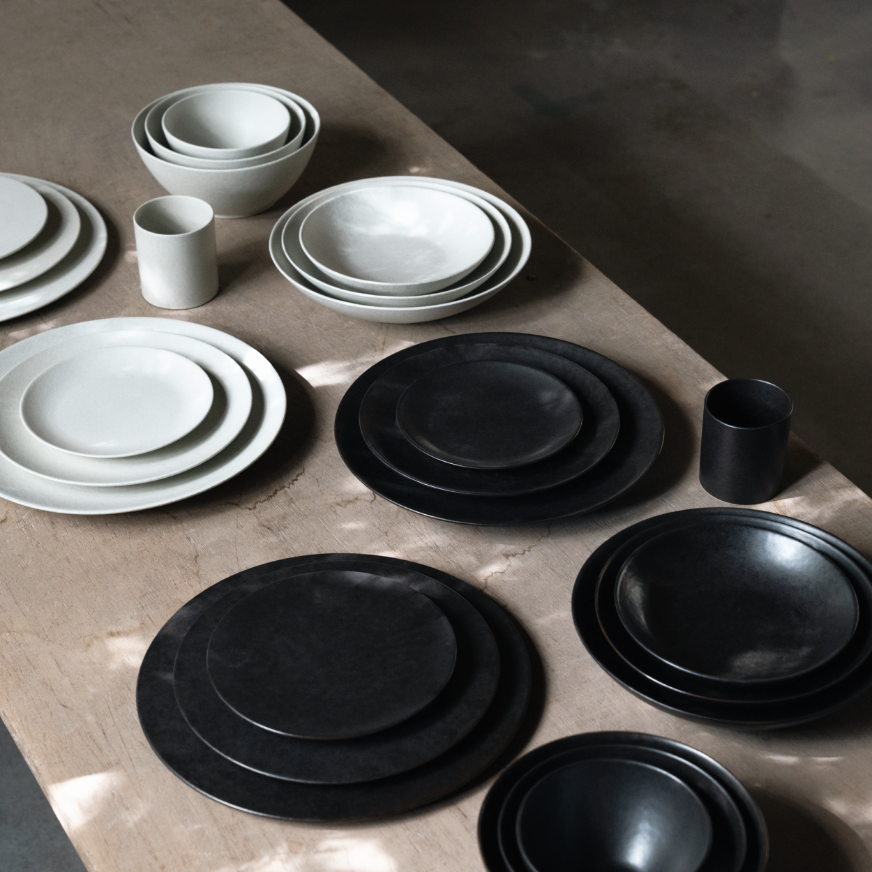 Shigaraki Dishes - White