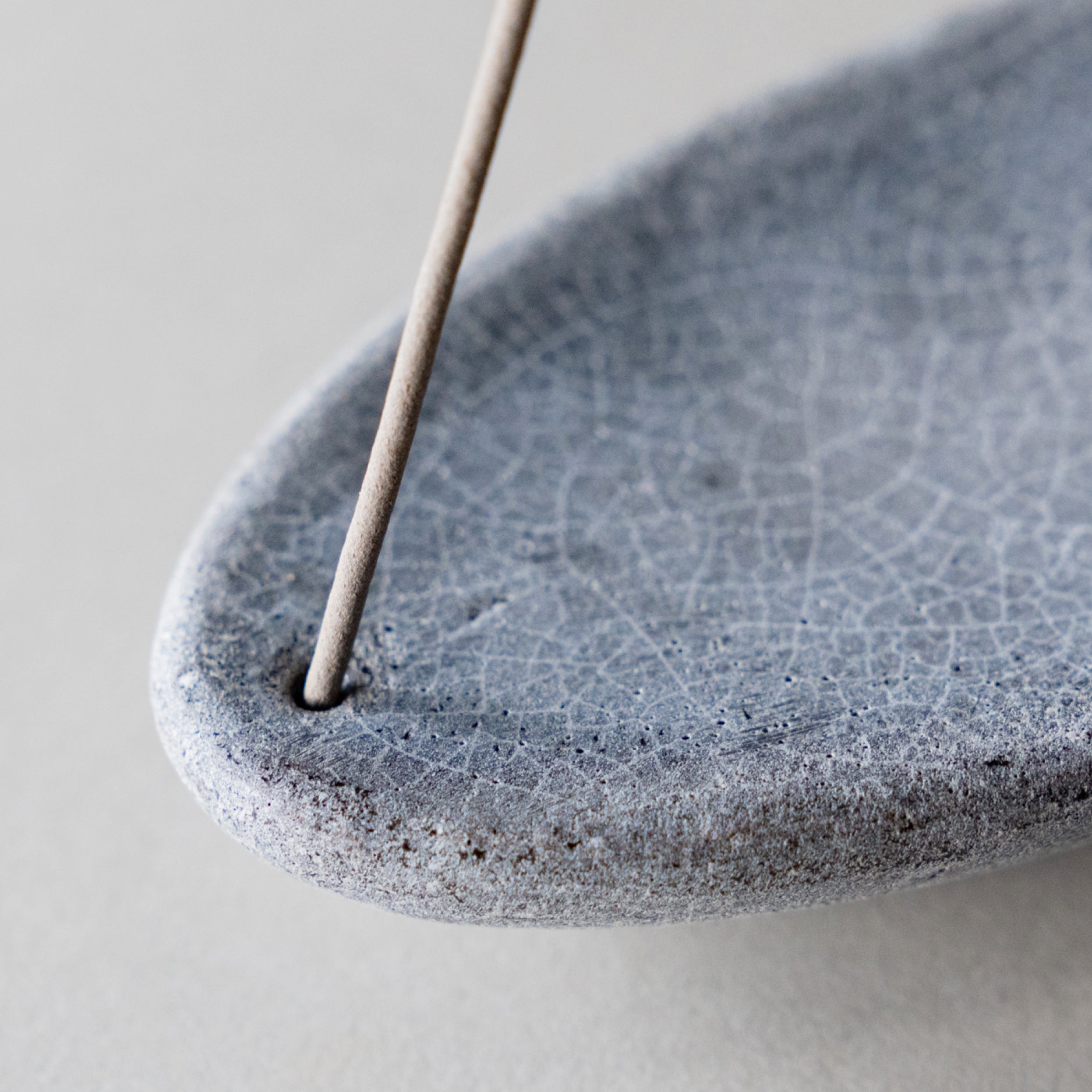 Stone incense stand - Oval