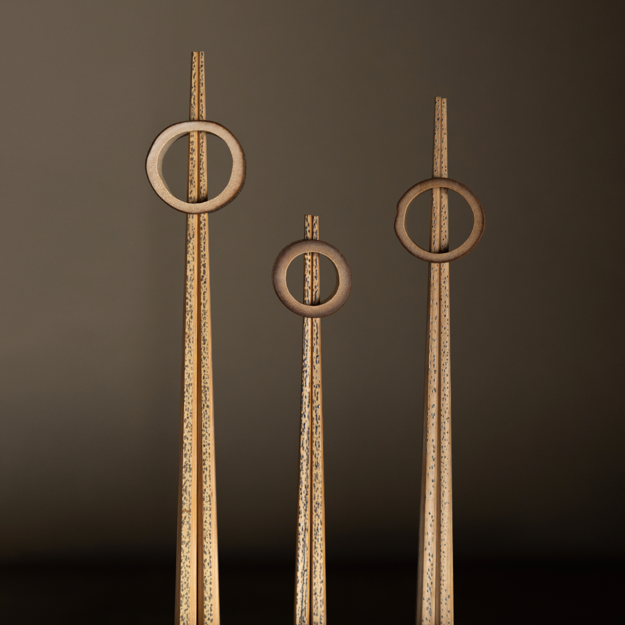 Gomadake Octagon Chopsticks & Holder