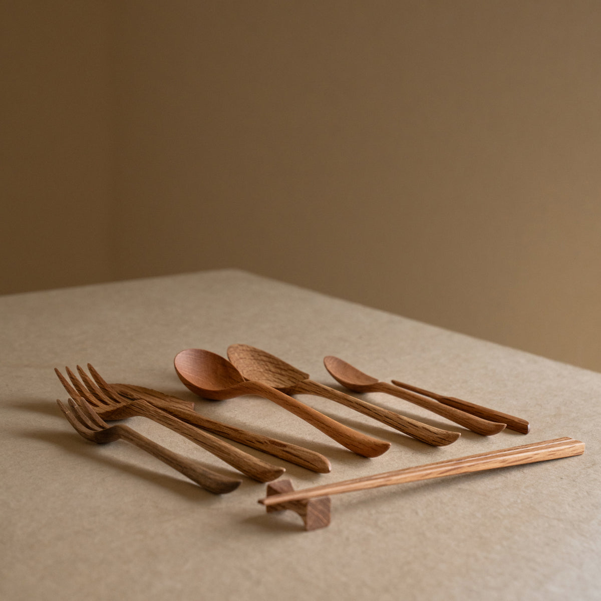 Wooden cutlery - Natural