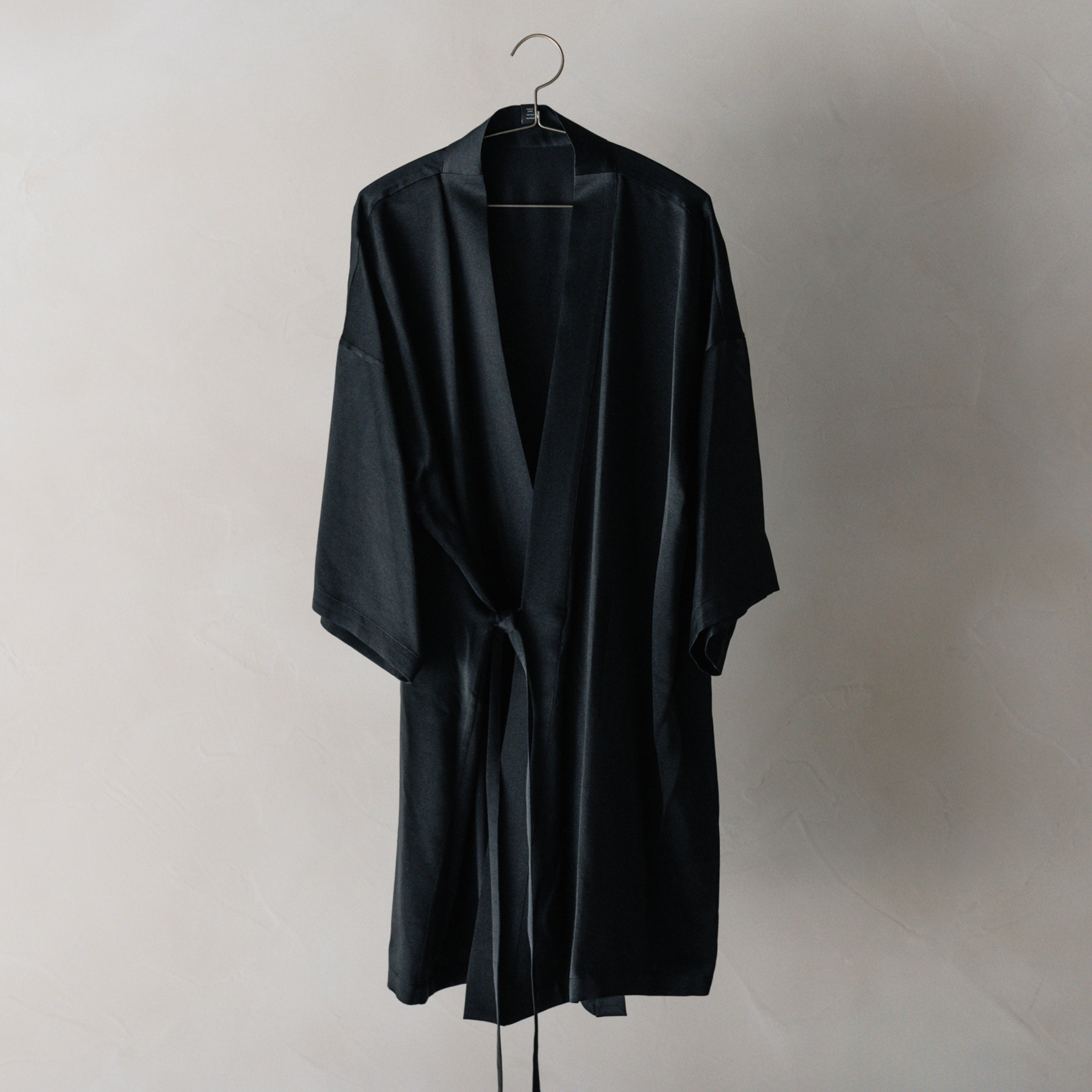 Silk Robe - Black