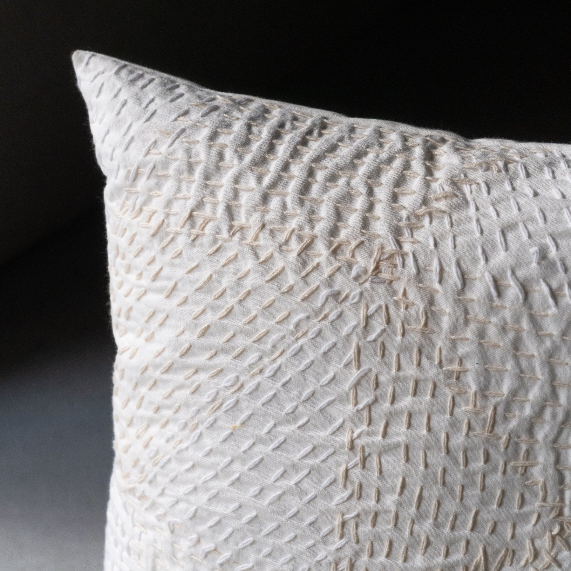 Sashiko Cushion Cover - Patchwork