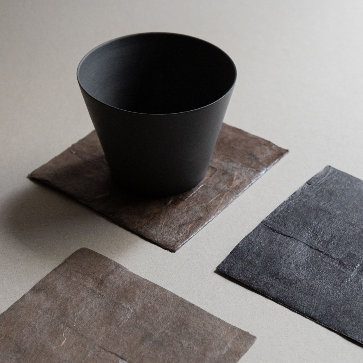 Washi Coaster - Dark