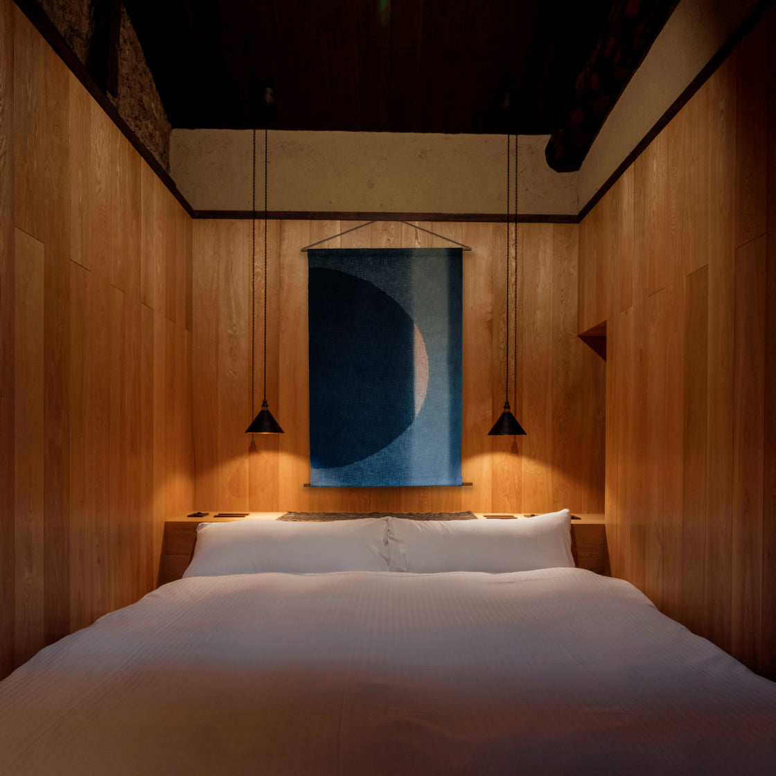 Indigo Tapestry - Half Moon