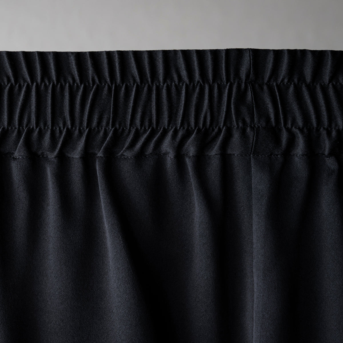 Silk Pajama | Shorts - Black