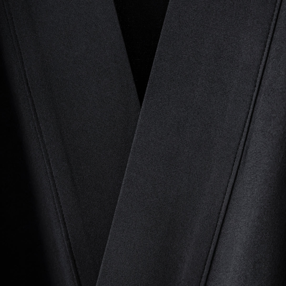 Silk Pajamas | Top - Black