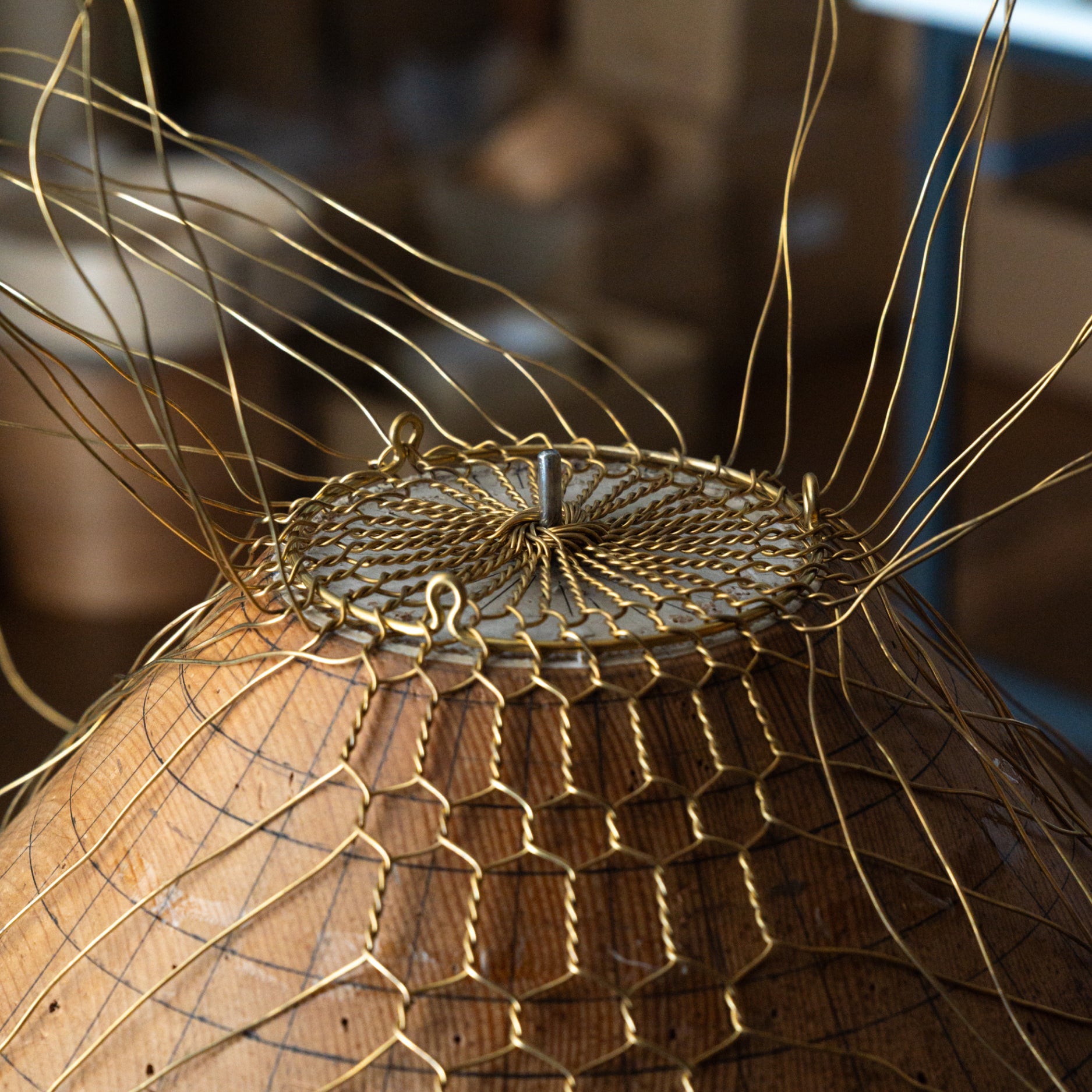 Brass Cutlery Rest Set