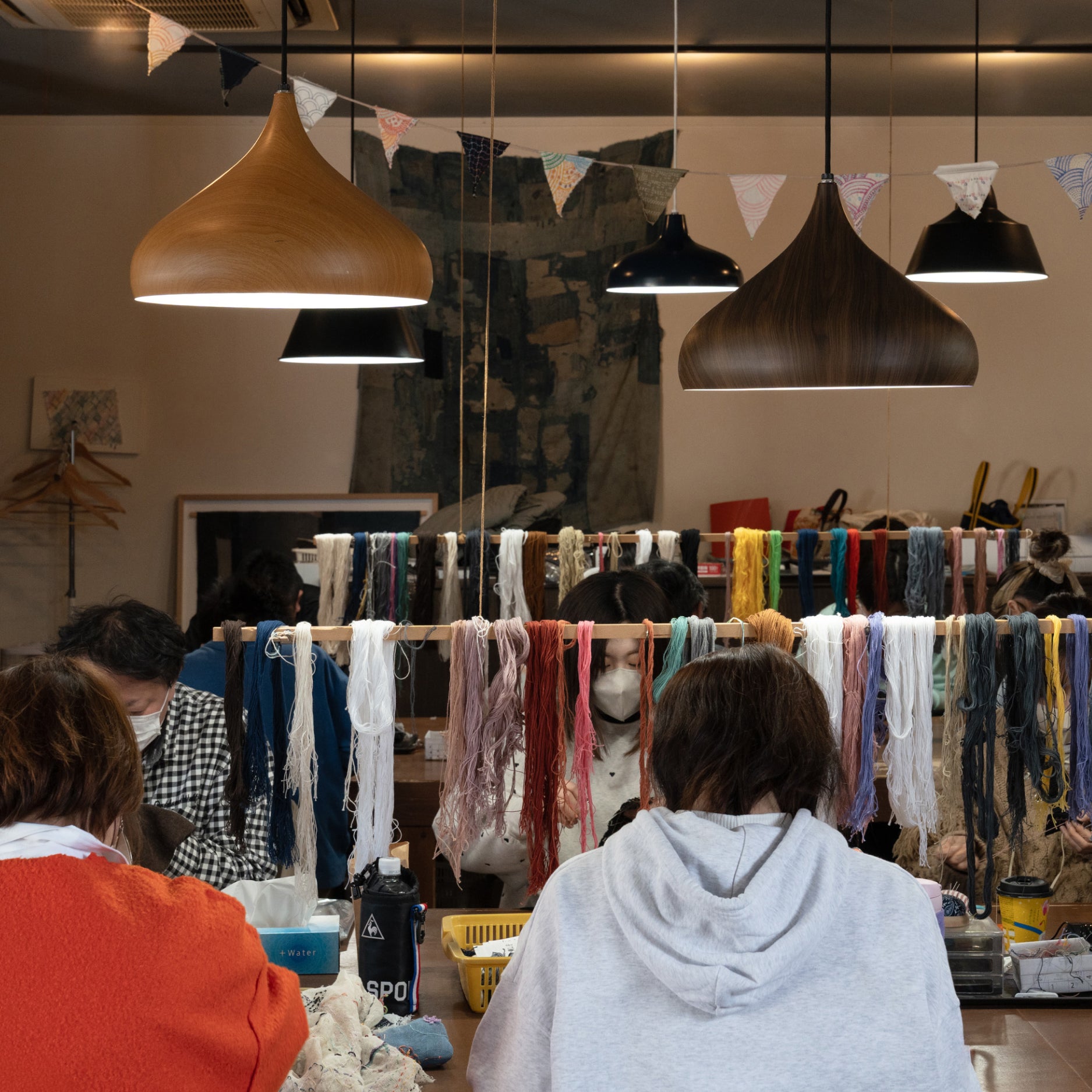 Sashiko Cushion Cover - Patchwork