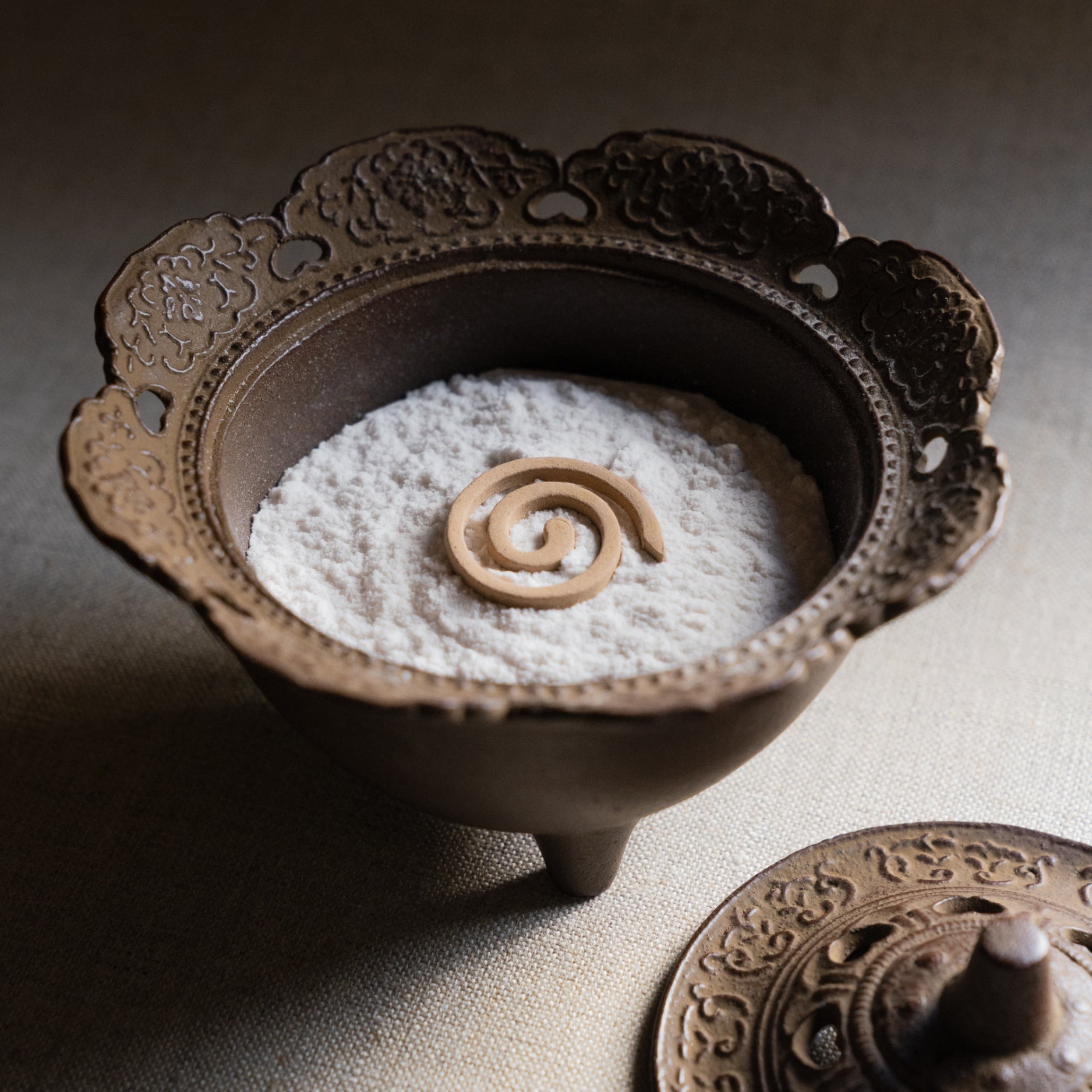 Cast Iron Incense Burner - Tengai