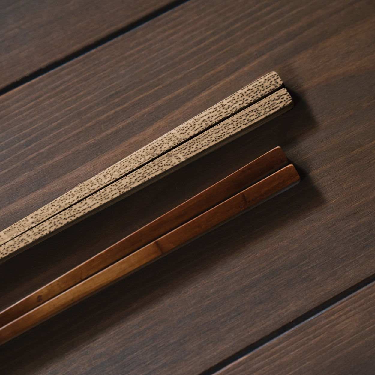 Gomadake Square Chopsticks & Holder