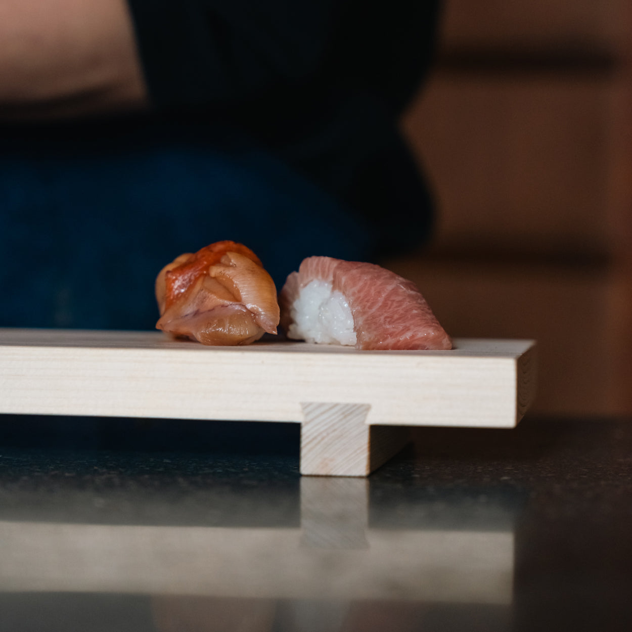 Hinoki Sushi Tray - Natural