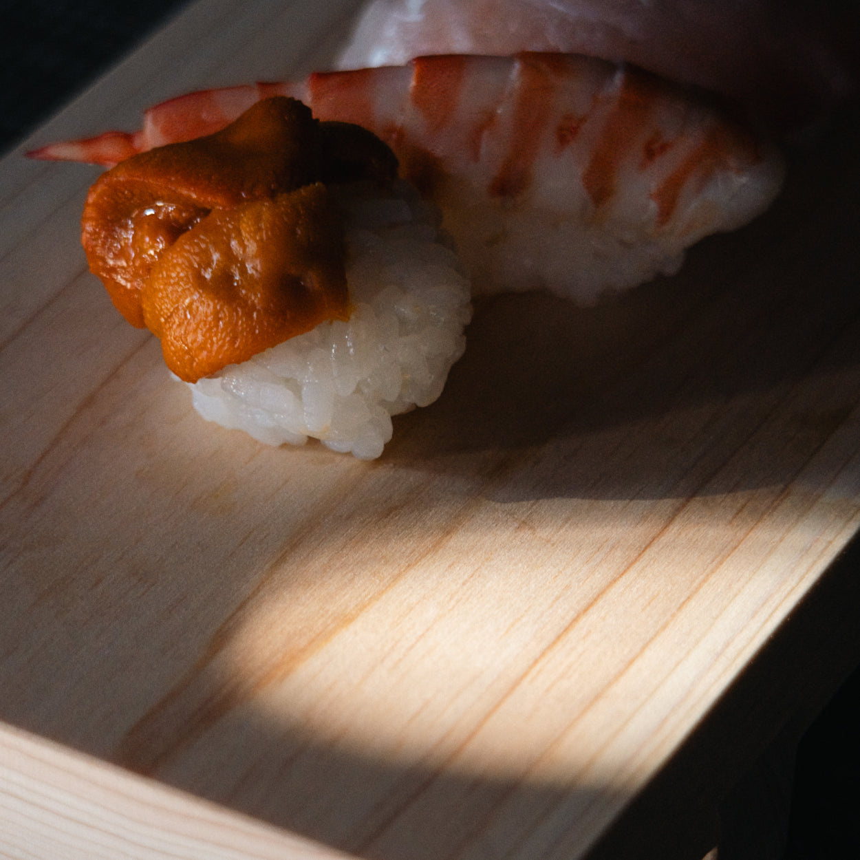Hinoki Sushi Tray - Natural