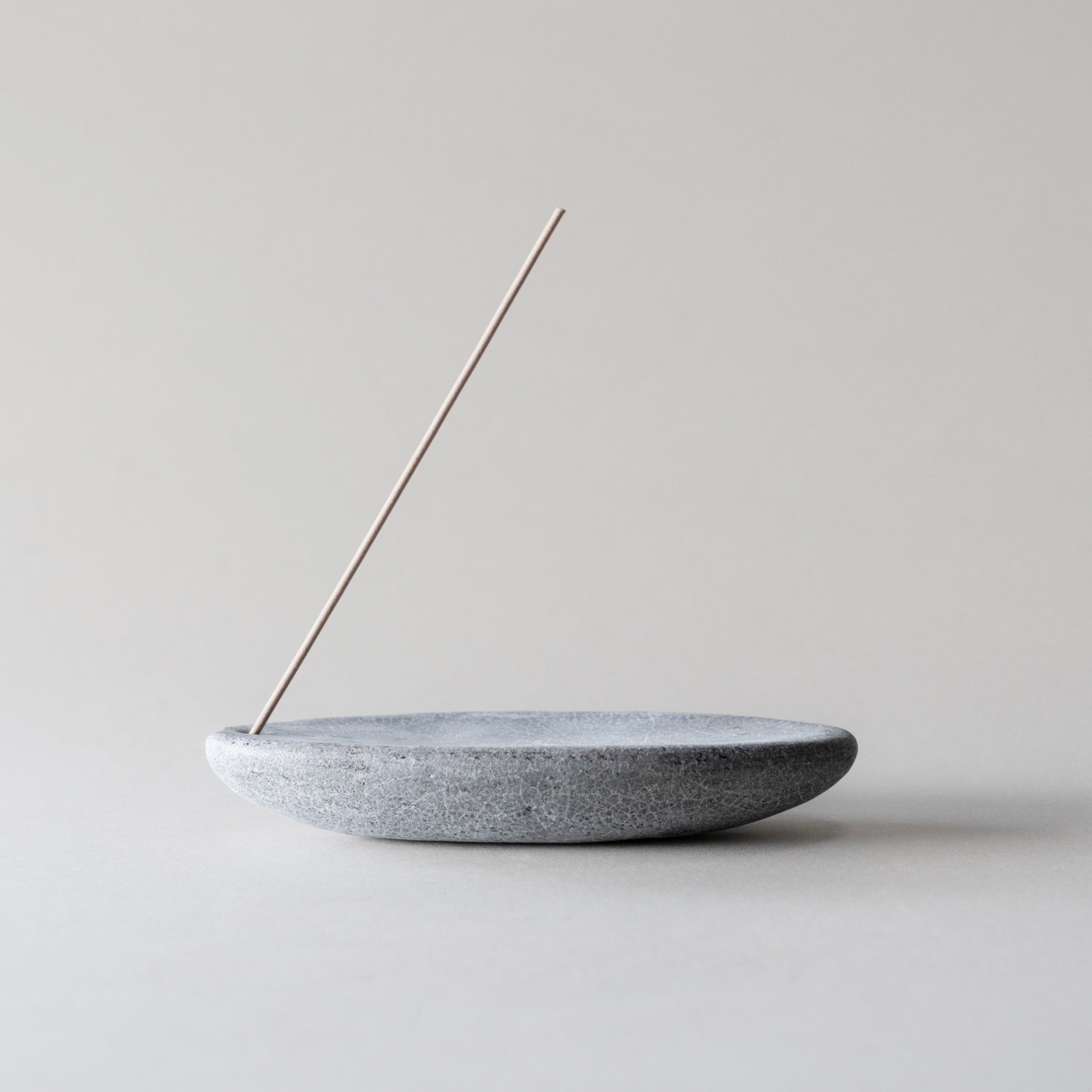 Stone incense stand - Oval