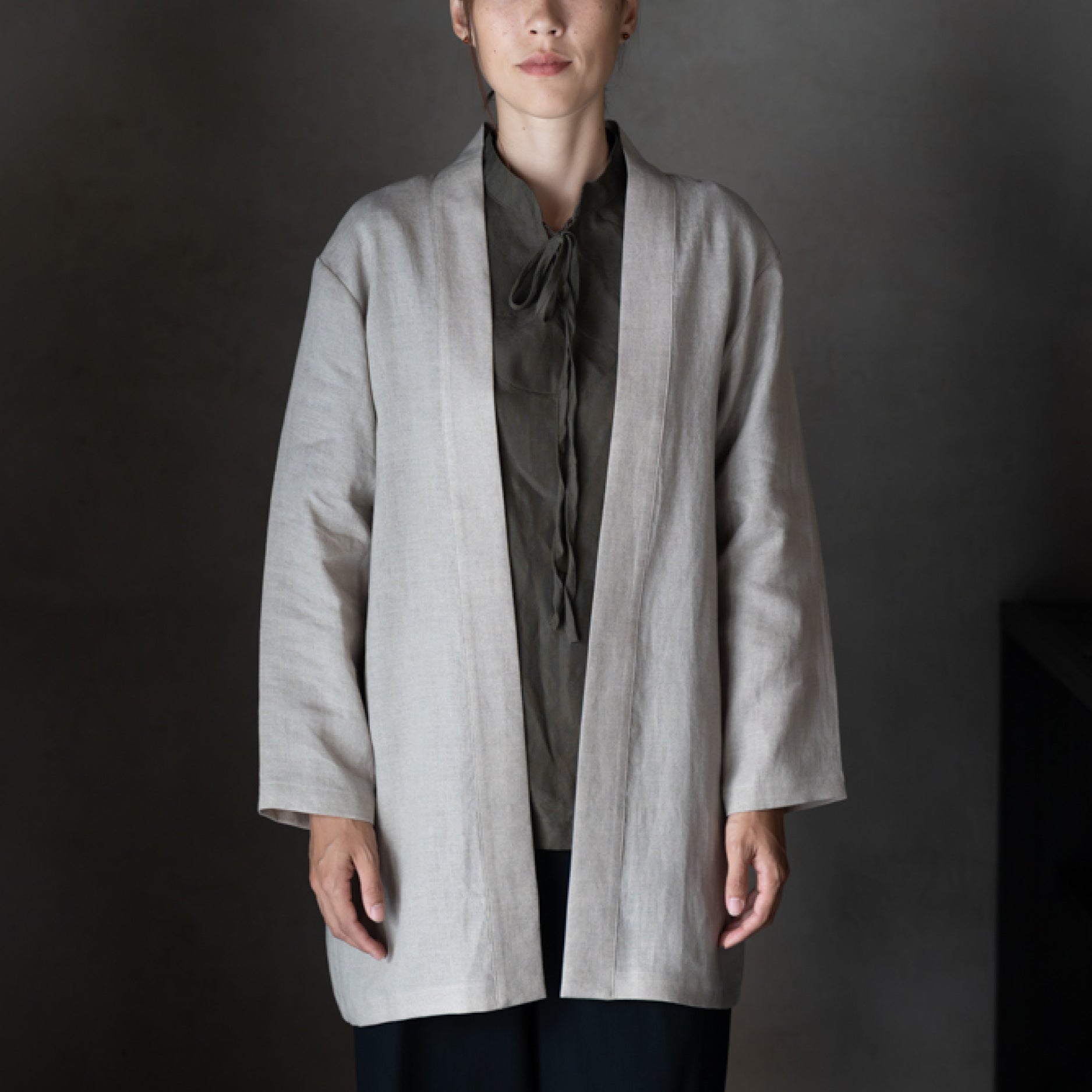 Linen Haori - Natural