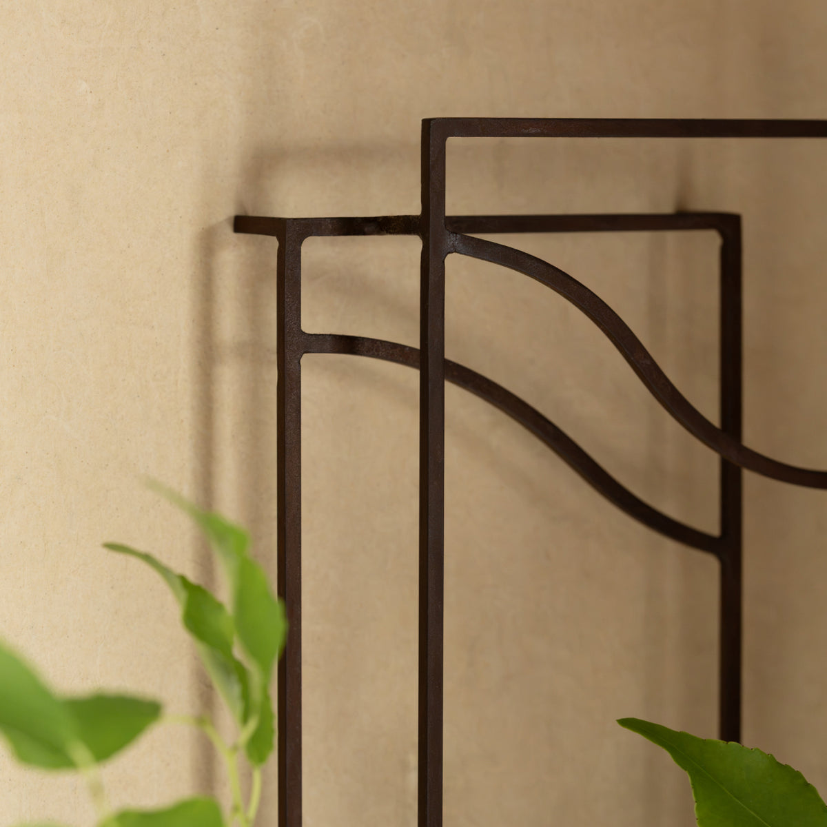 Iron Wall Vase