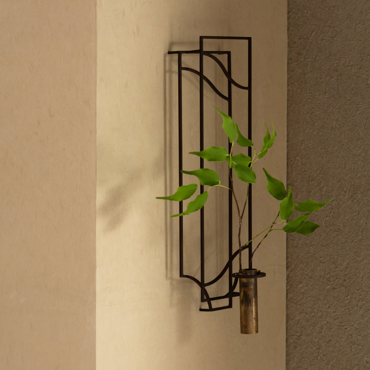 Iron Wall Vase
