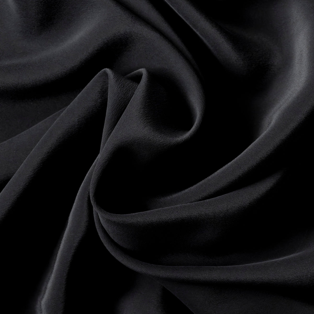 Silk Robe - Black