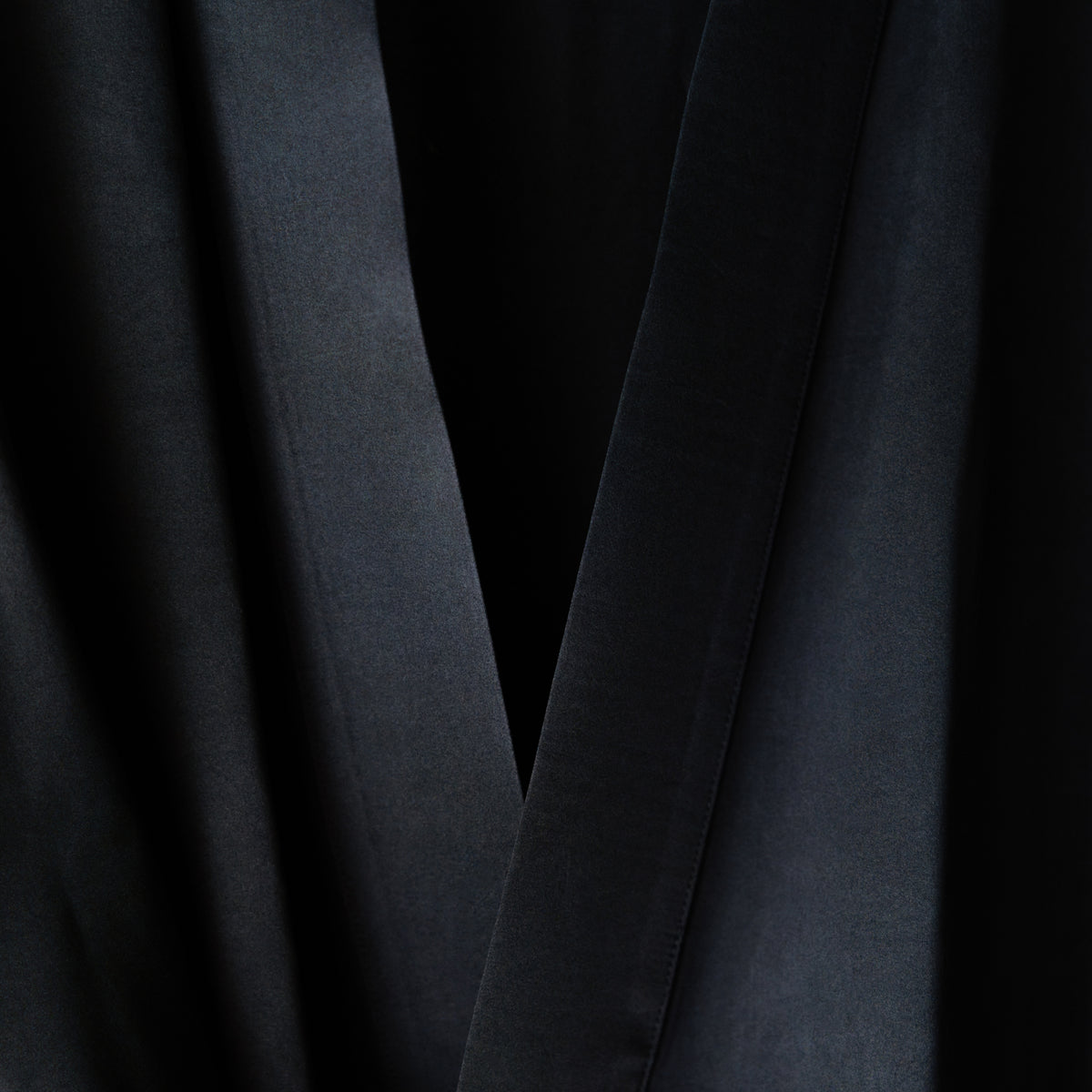 Silk Robe - Black