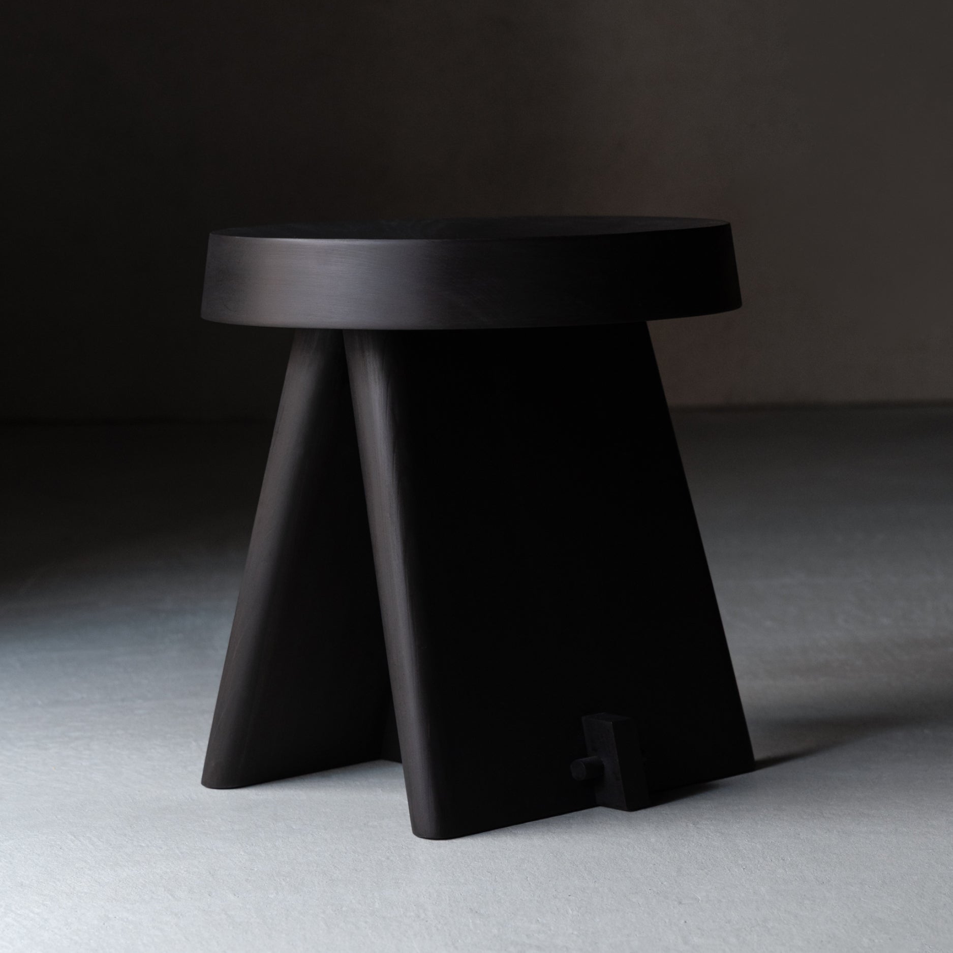 Joinery Stool Black | POJ Studio x Norm Architects
