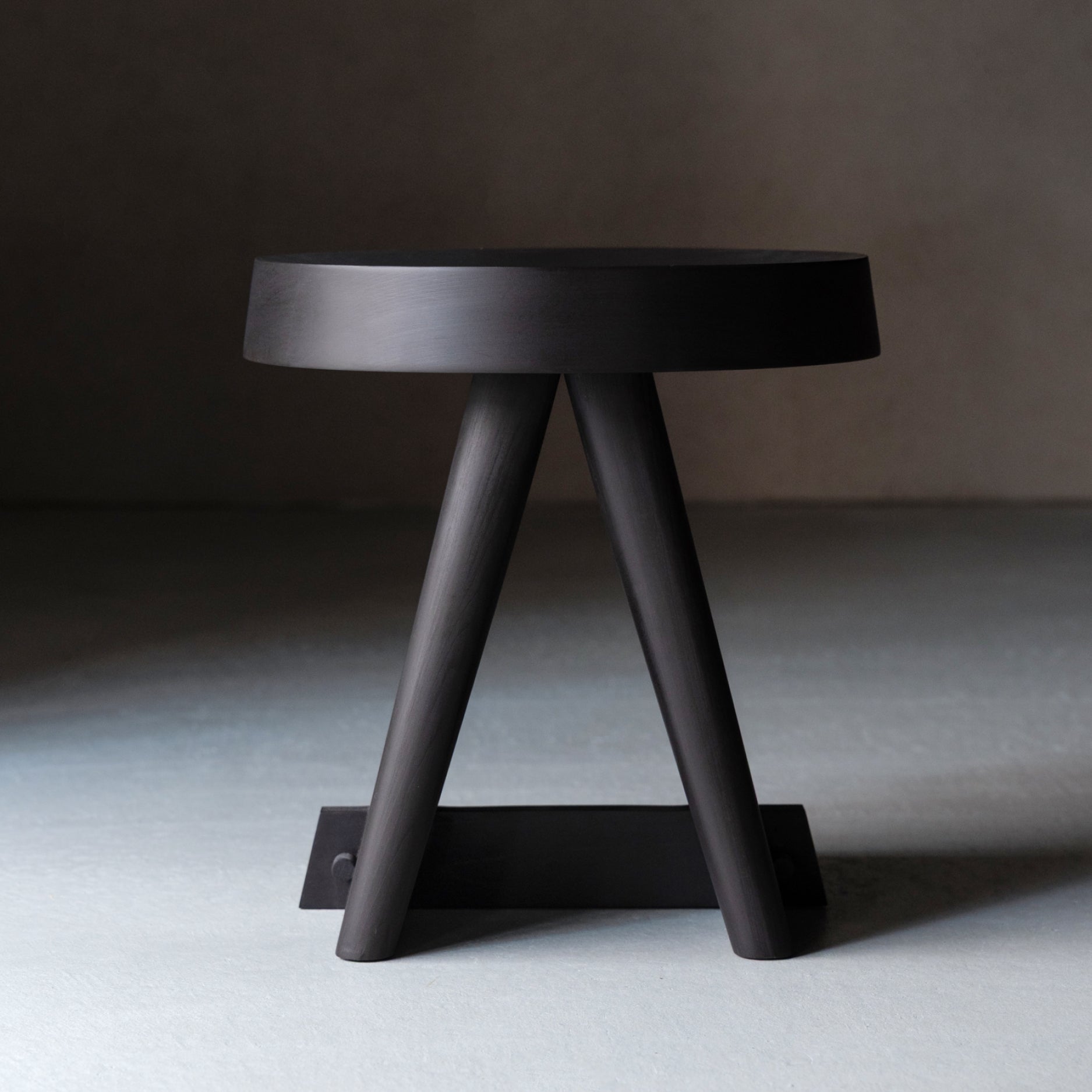 Joinery Stool Black | POJ Studio x Norm Architects