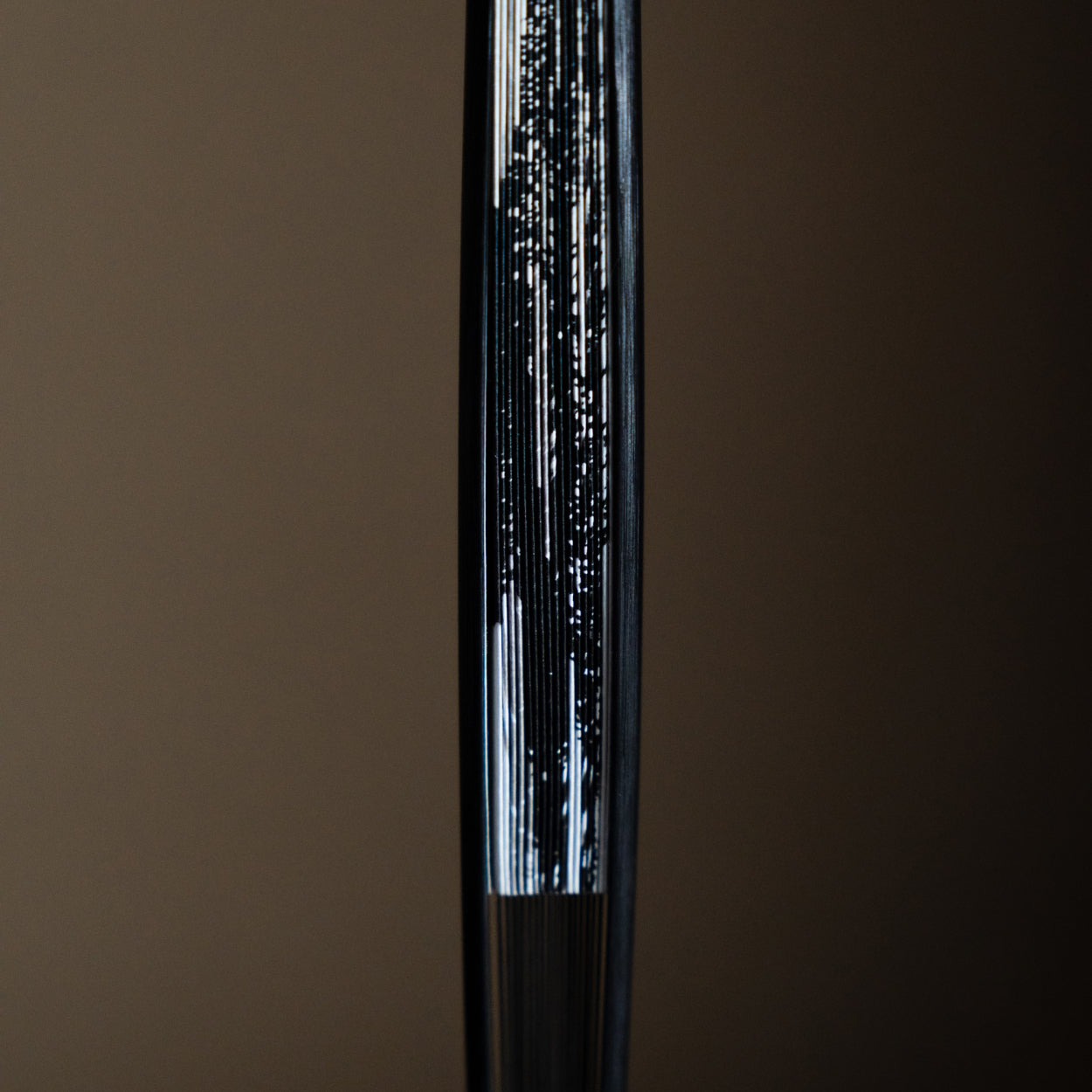 Sumi Folding Fan - Arashi