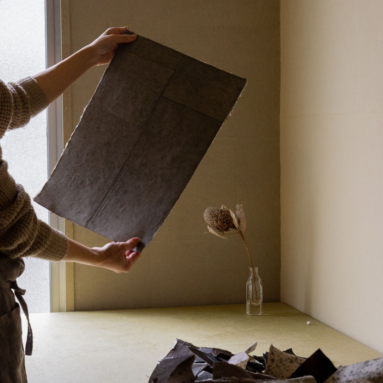 Washi Coaster - Dark