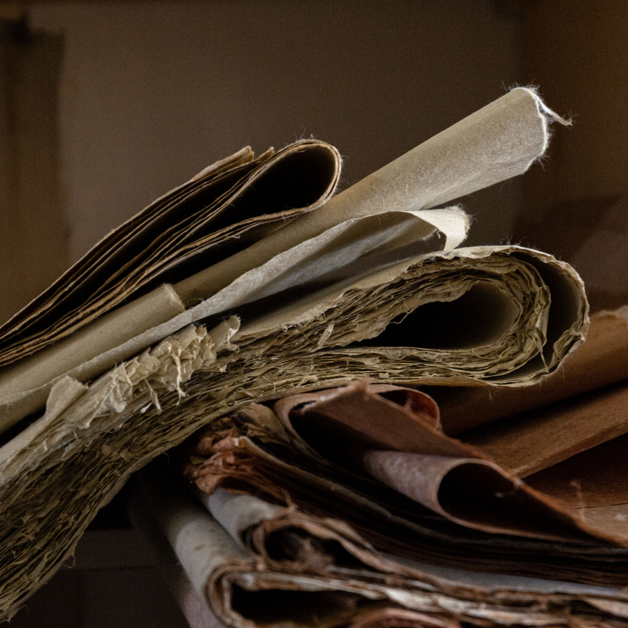 Washi Coaster - Dark