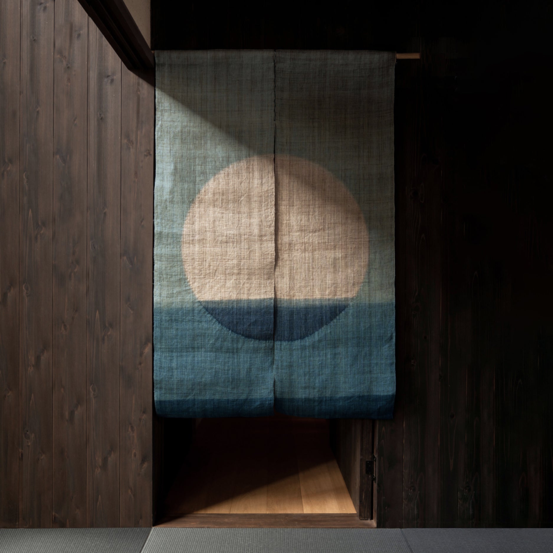 Indigo Wall Piece - Horizon