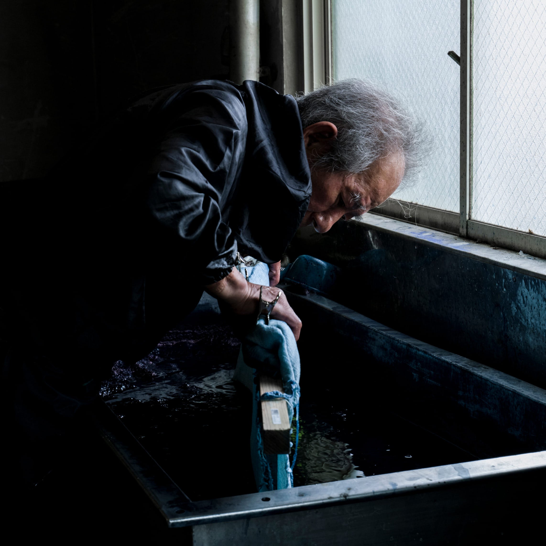 Indigo Tapestry - Half Moon