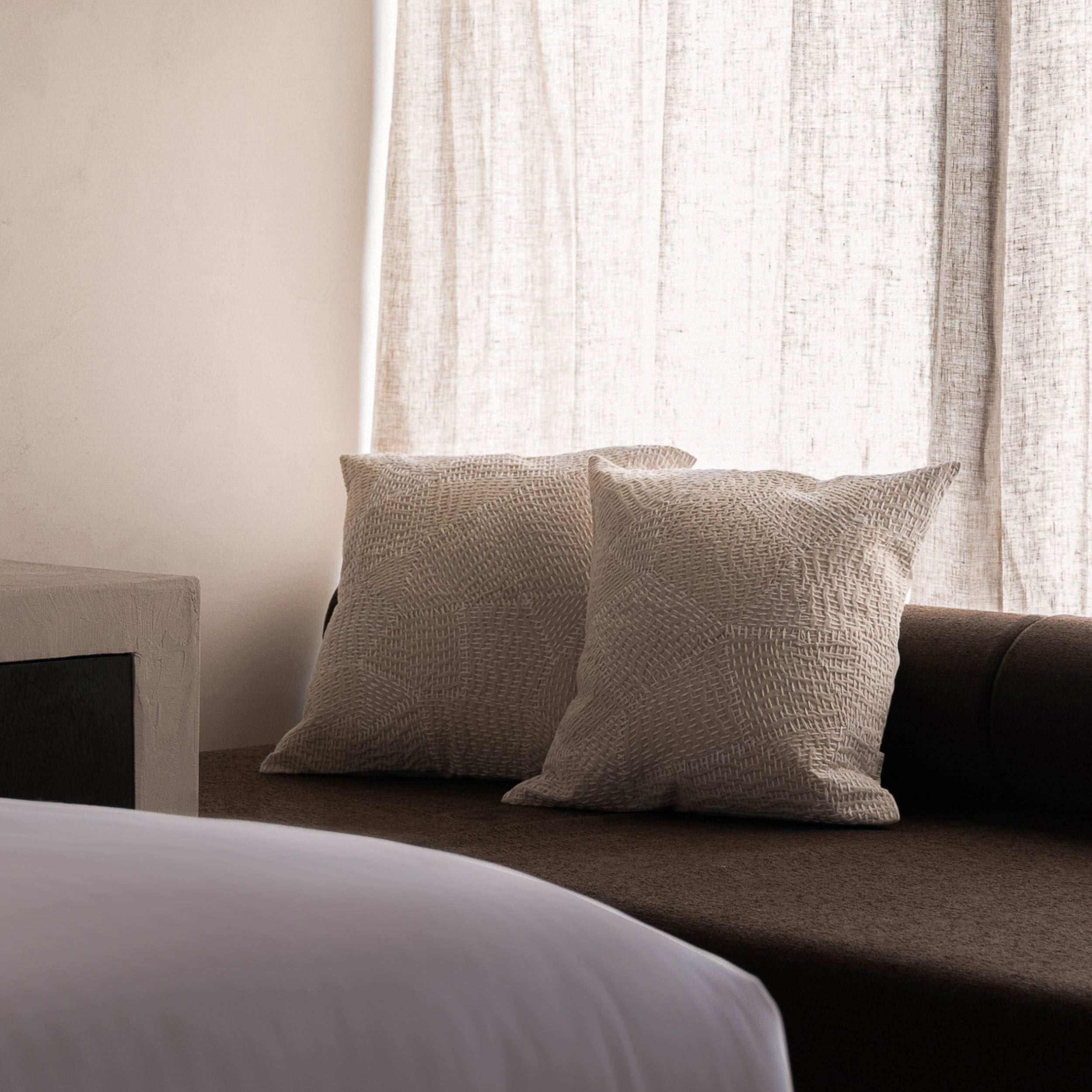 Sashiko Cushion Cover - Patchwork