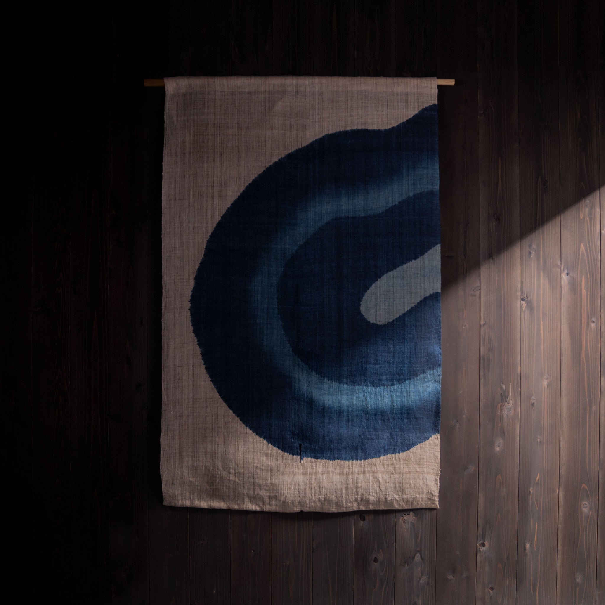 Indigo Wall Piece - River